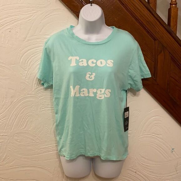 NWT Wildfox Tacos & Margs tshirt S - Picture 1 of 4